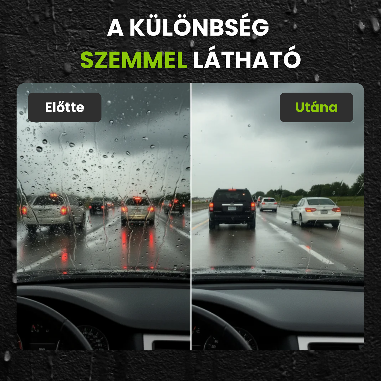 VisionPro Vízlepergető